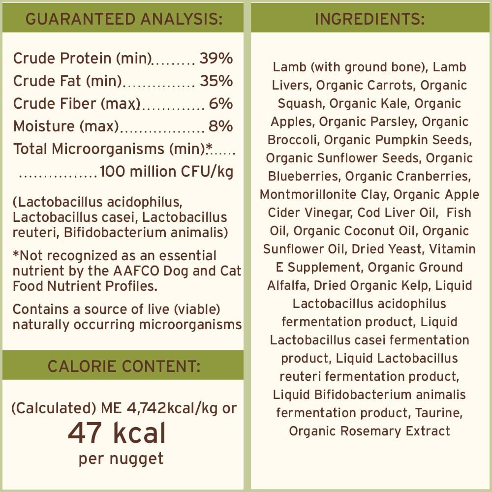 Primal Freeze Dried Raw Dog Food Nuggets, Beef, 14 oz | Complete & Balanced Nutrition, Meal, Topper or Treat, Grain-Free, High Protein, No Synthetic Vitamins & Minerals