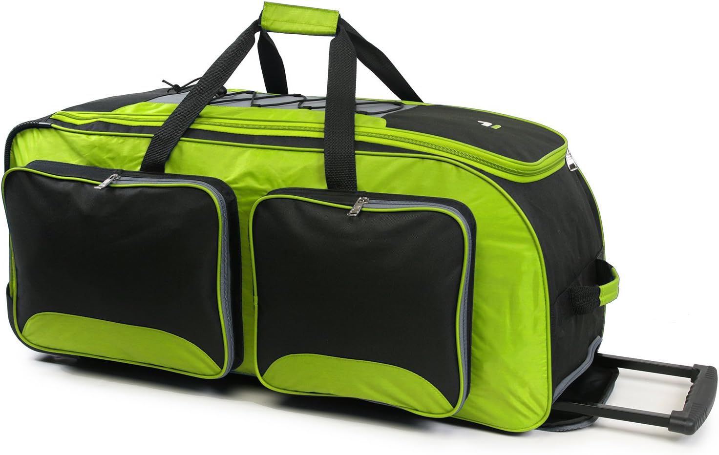Fila 32" Lightweight Rolling Duffel, Neon Lime