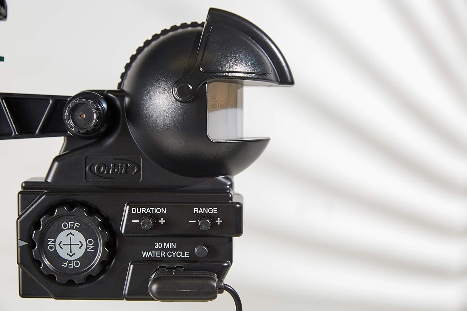 Enforcer Motion-Activated Sprinkler Black