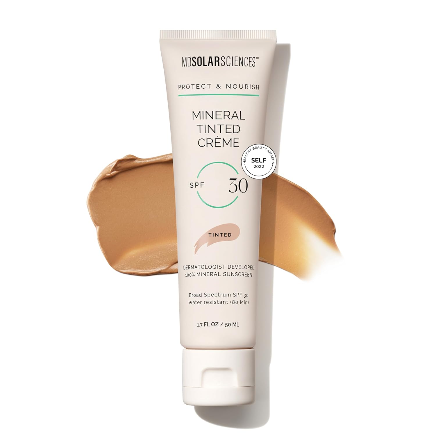 MDSolarSciences Mineral Tinted Crème Sunscreen SPF 30, 1.7 fl oz