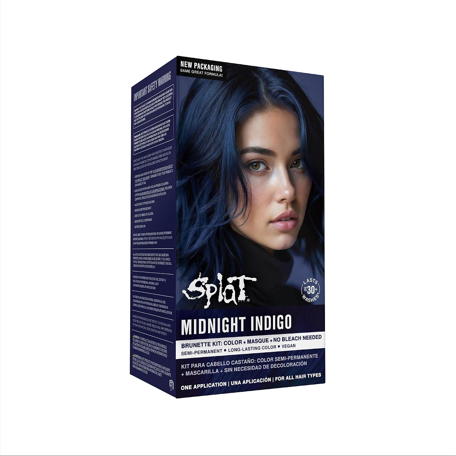 Splat Midnight Magenta Semi Permanent Hair Dye Kit, 1 Application