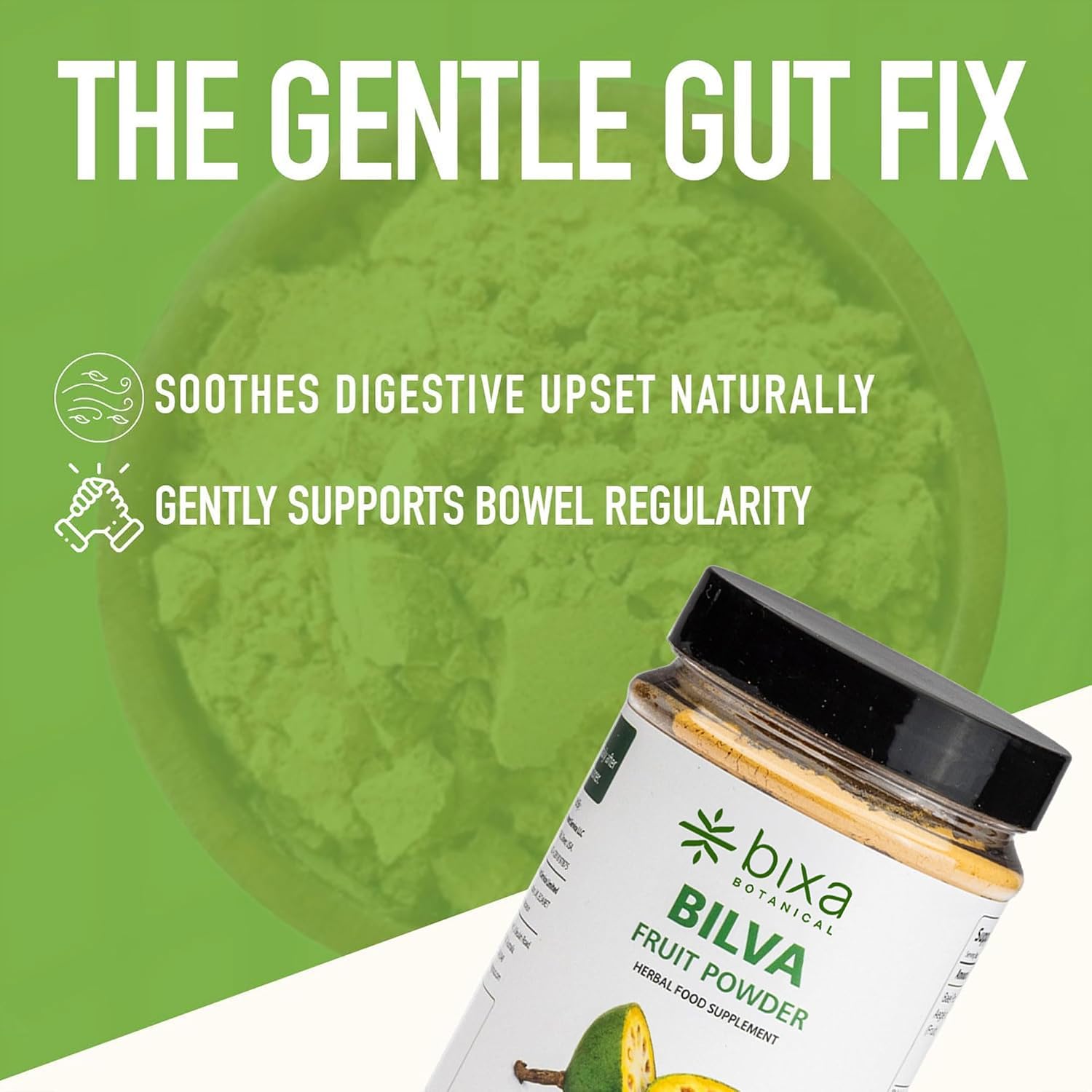 bixa BOTANICAL Bilva Fruit Powder, Aegle Marmelos, 200 Grams, 7 OZ | Gentle Digestive Support & Gut Cleanse, Ayurvedic Herbal Supplement, Gluten Free
