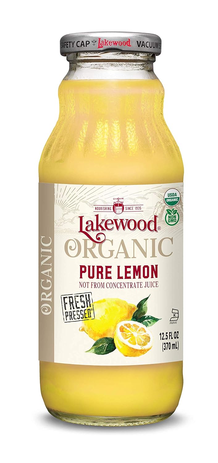 Lakewood Organic Pure Cranberry, Fresh Pressed, 32 Fl Oz (Pack of 6)