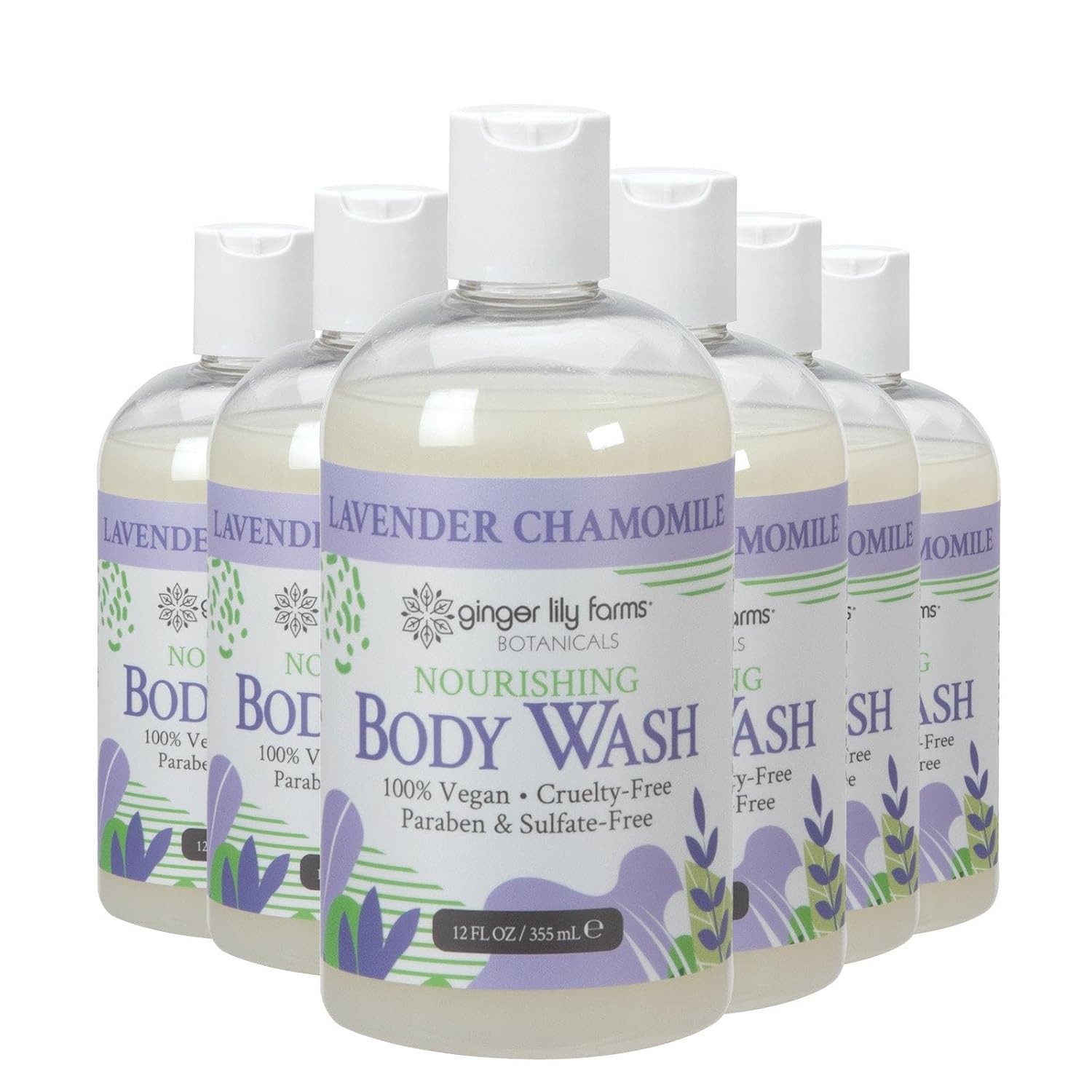 Ginger Lily Farms 1 gal Nourishing Body Wash, Citrus Blend Scent | for Hands, Body & Hair, Moisturizing Wash, Salon Wash, Spa Cleanser, Salon & Spa Essentials, Manicure & Pedicure Supplies