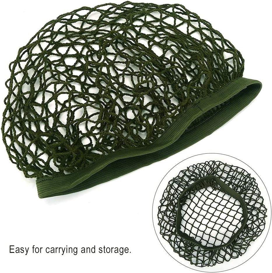 Acogedor Army Green Nylon Helmet Net Cover for M1 M35 M88