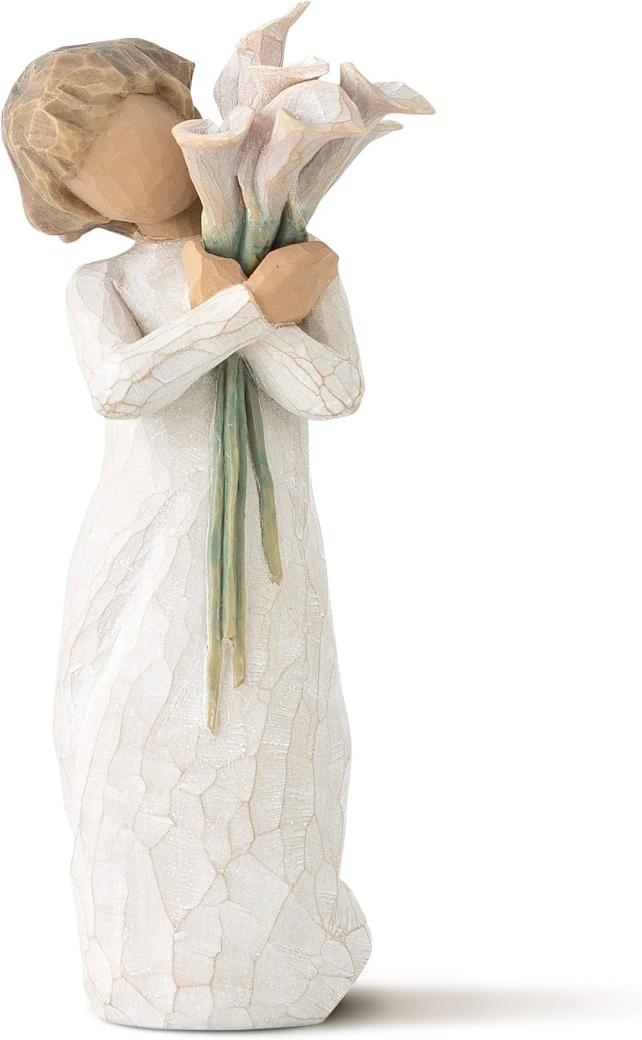 Willow Tree Happiness, Sculpted Hand-Painted Figure | Cast from a Susan Lordi Original Carving, Meaningful Keepsake Gift for Loved Ones, Display on Shelf, Table or Mantel