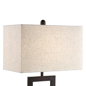 360 Lighting Todd 30" Open Base Bronze Metal USB and Outlet Table Lamp