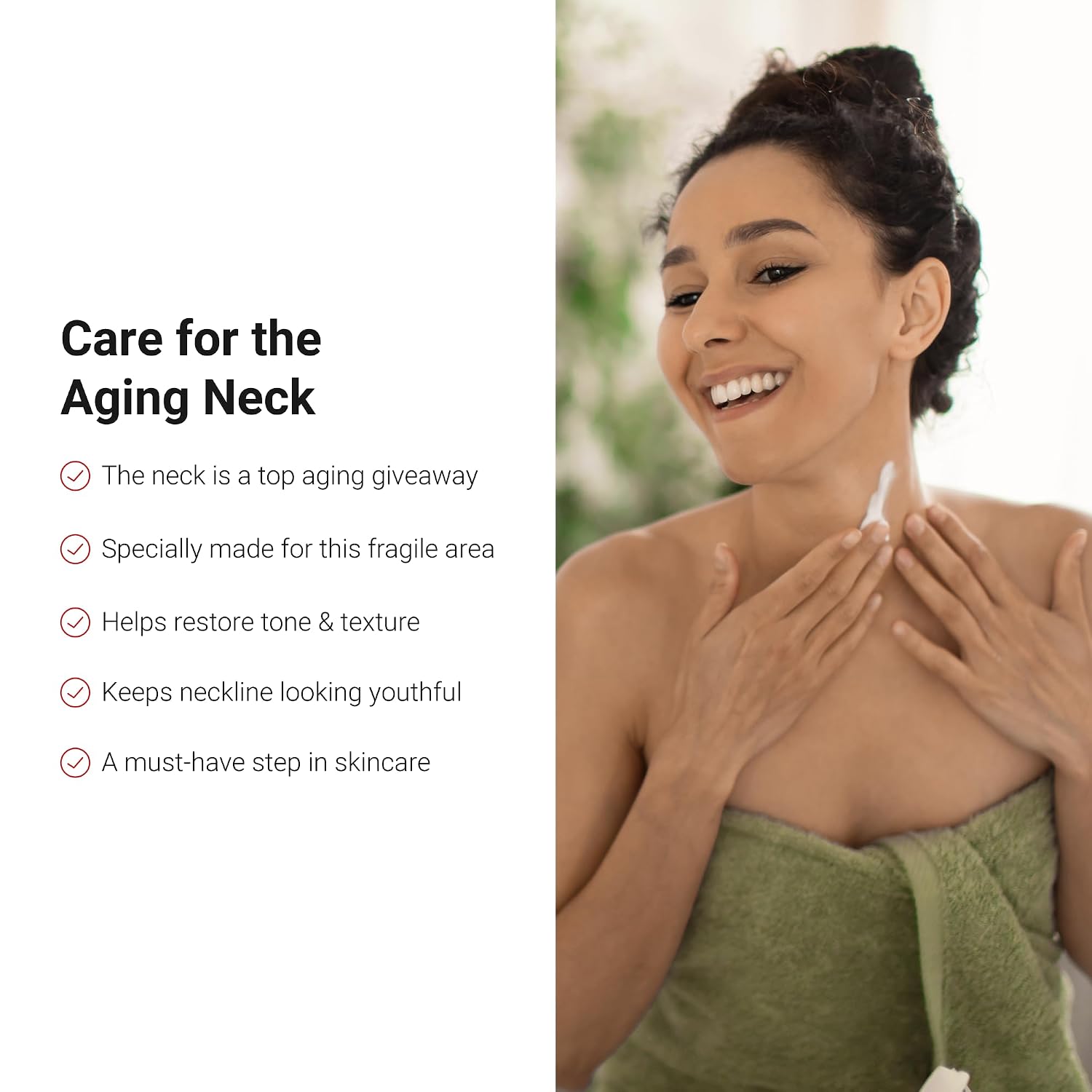 LifeCell Neck Firming Serum – Firms, Lifts & Reduces Sagging Skin, 1.5oz | LifeCell Neck Firming Serum – Firms, Lifts & Reduces Sagging Skin