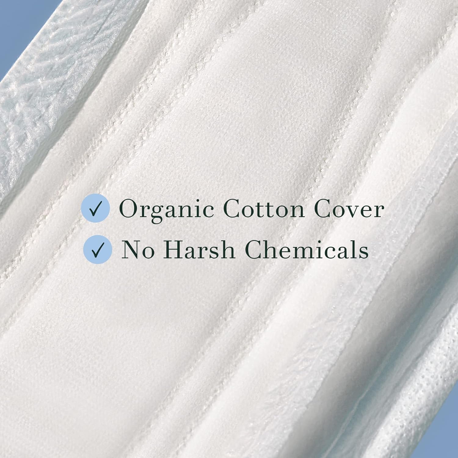 Rael Incontinence Pads for Women, Organic Cotton Cover (Moderate, 60 Ct)