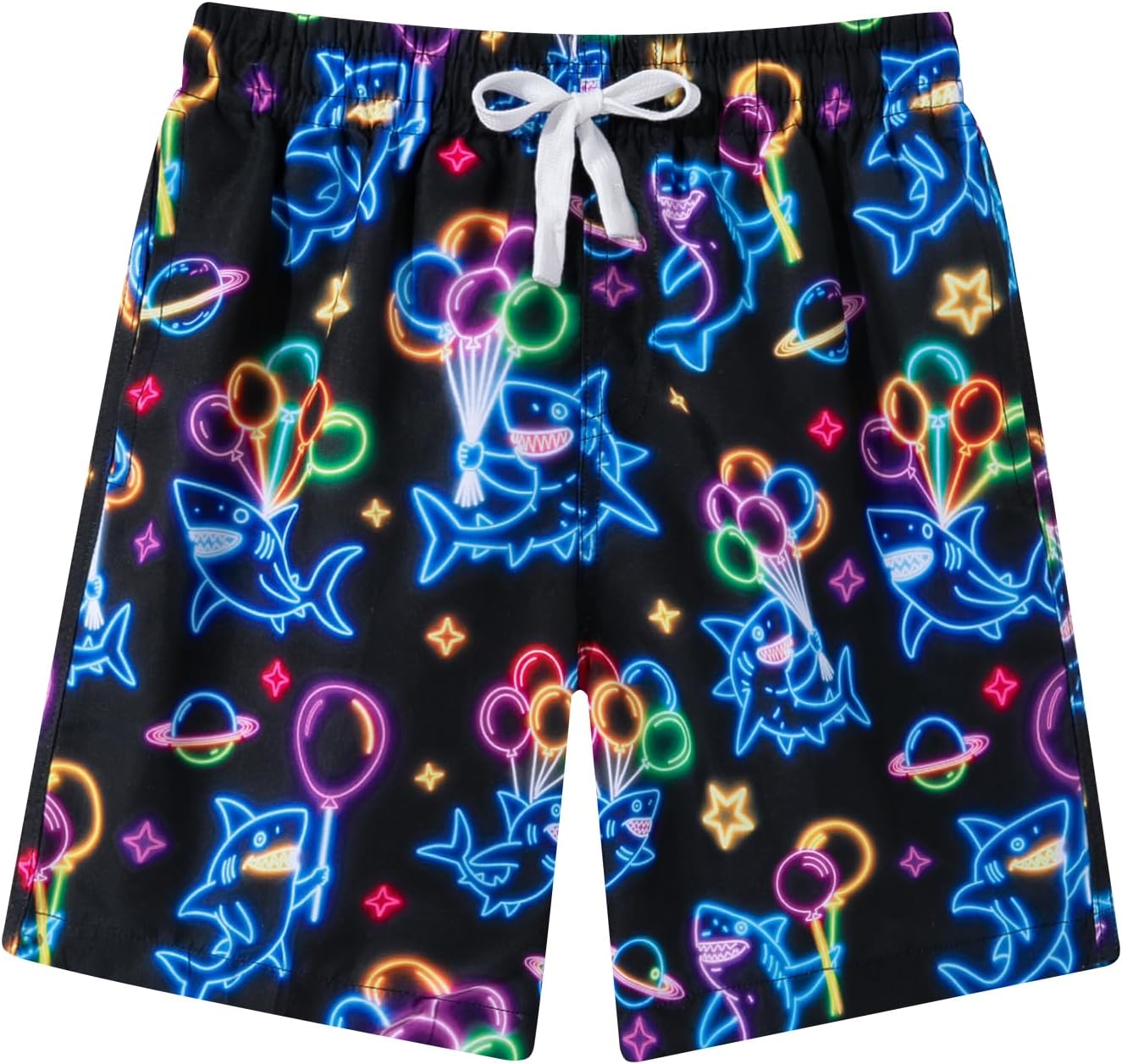 BFUSTYLE Boys Swim Trunks Mesh Lining Kids Bathing Suit 5-14 Years Shorts