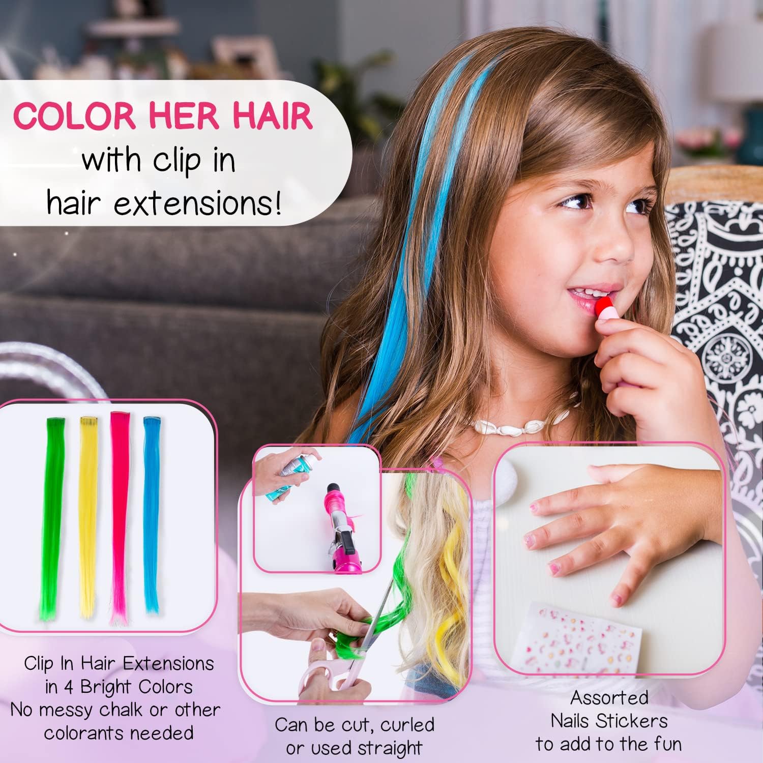 Kids Real Makeup Kit with Unicorn Purse Non Toxic Washable Make Up Set