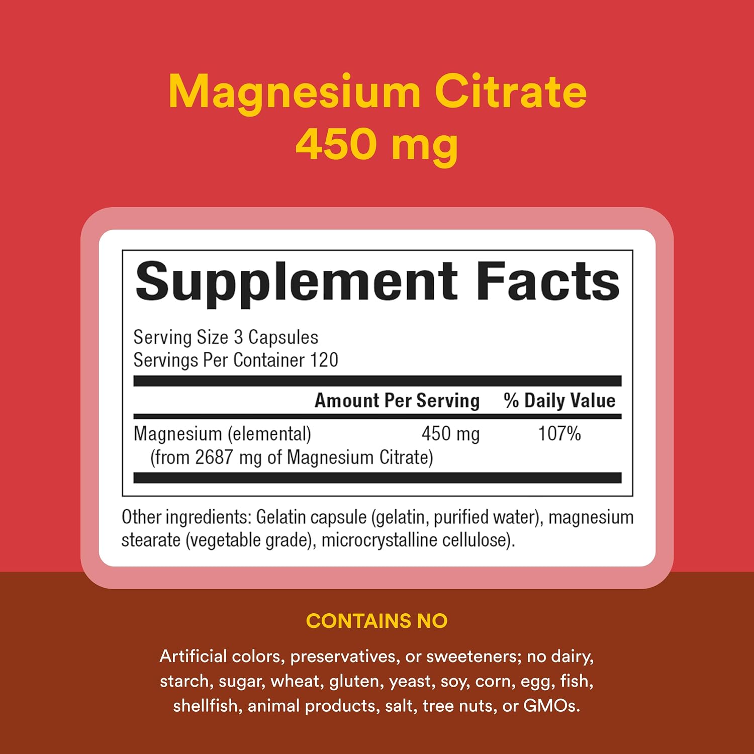Natural Factors, Magnesium Citrate 150 mg, Muscle and Heart Health Formula, 180 Capsules