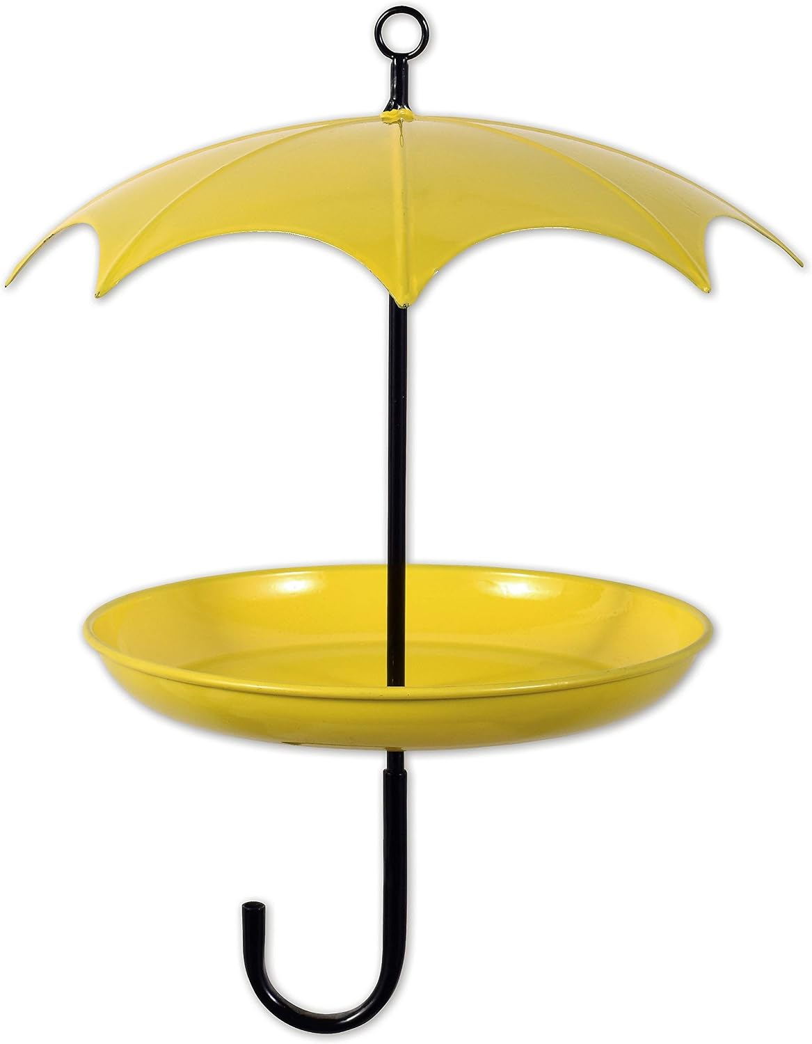 Sunset Vista Designs for the Birds Umbrella-Shaped Bird Feeder, 13-Inch, Yellow