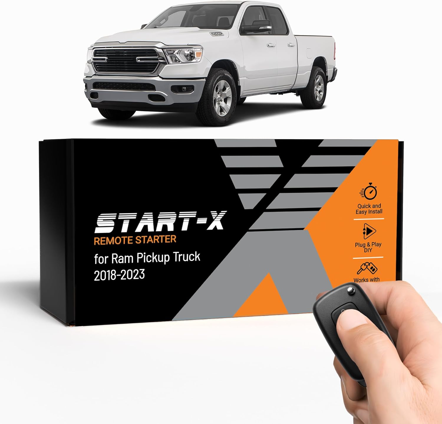 Start-X Remote Starter Kit for RAM 1500, 2500