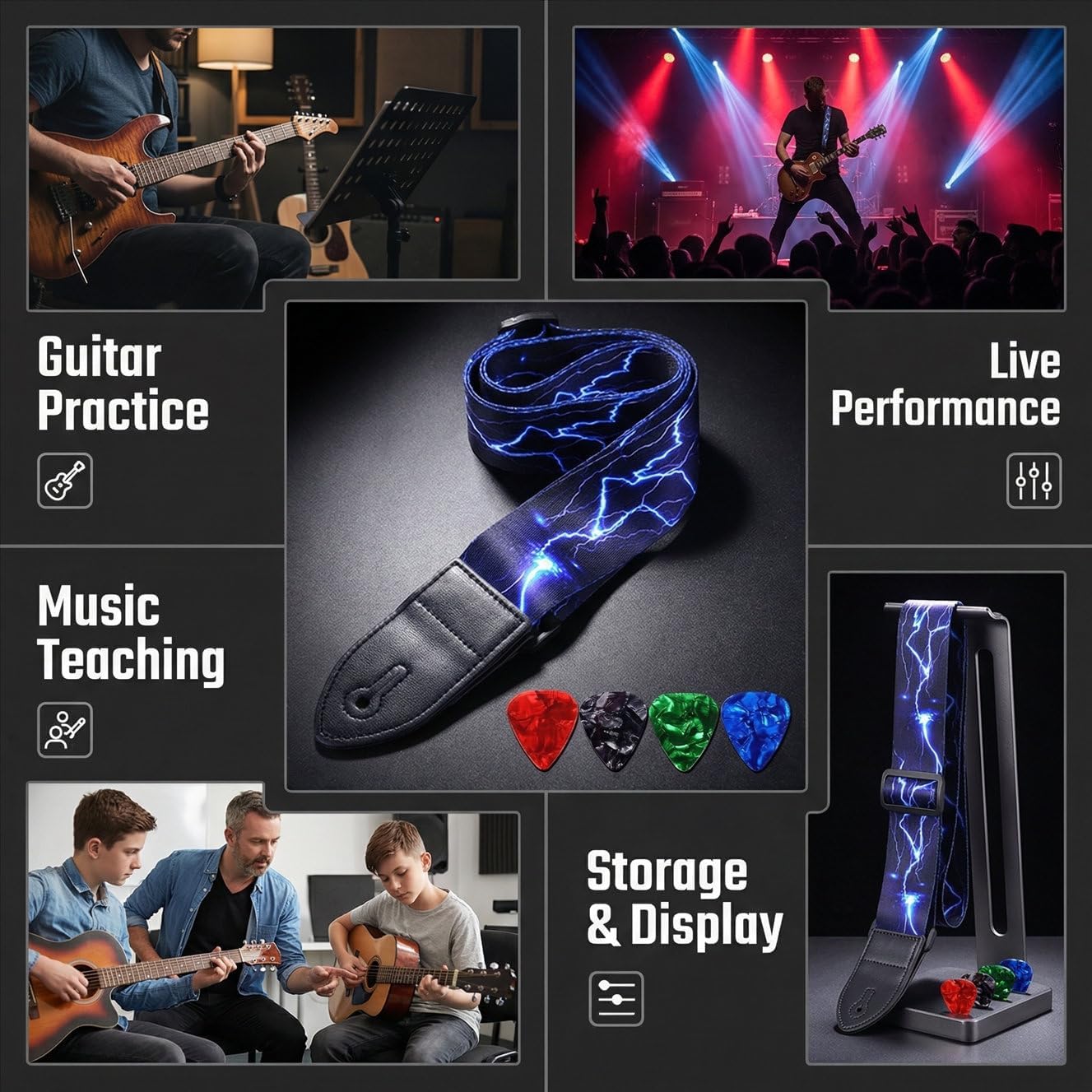 WOGOD Guitar Strap