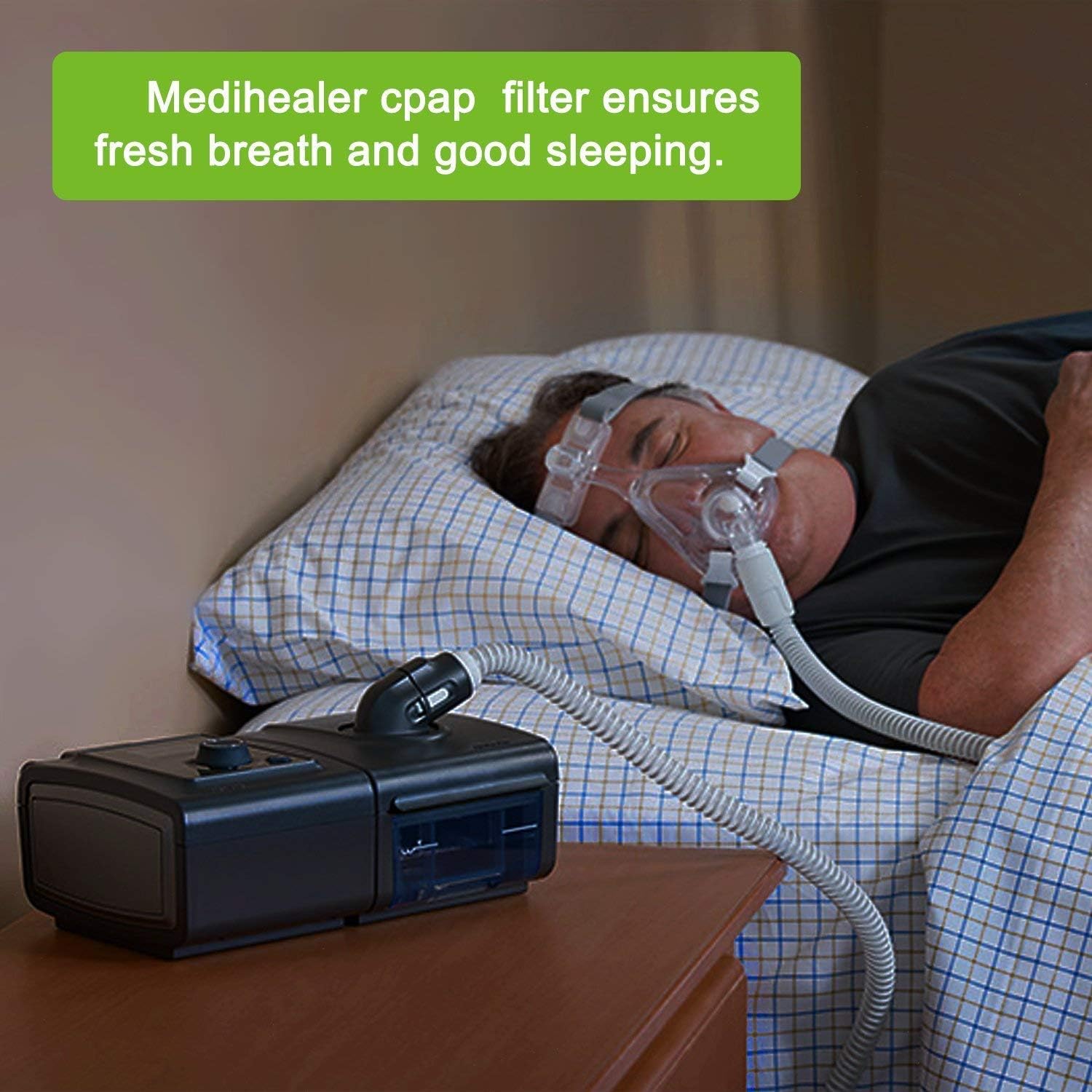 40 Packs CPAP Filters - Foam Filter and Ultra Fine Filters Supplies for Respironics M Series, for PR System One