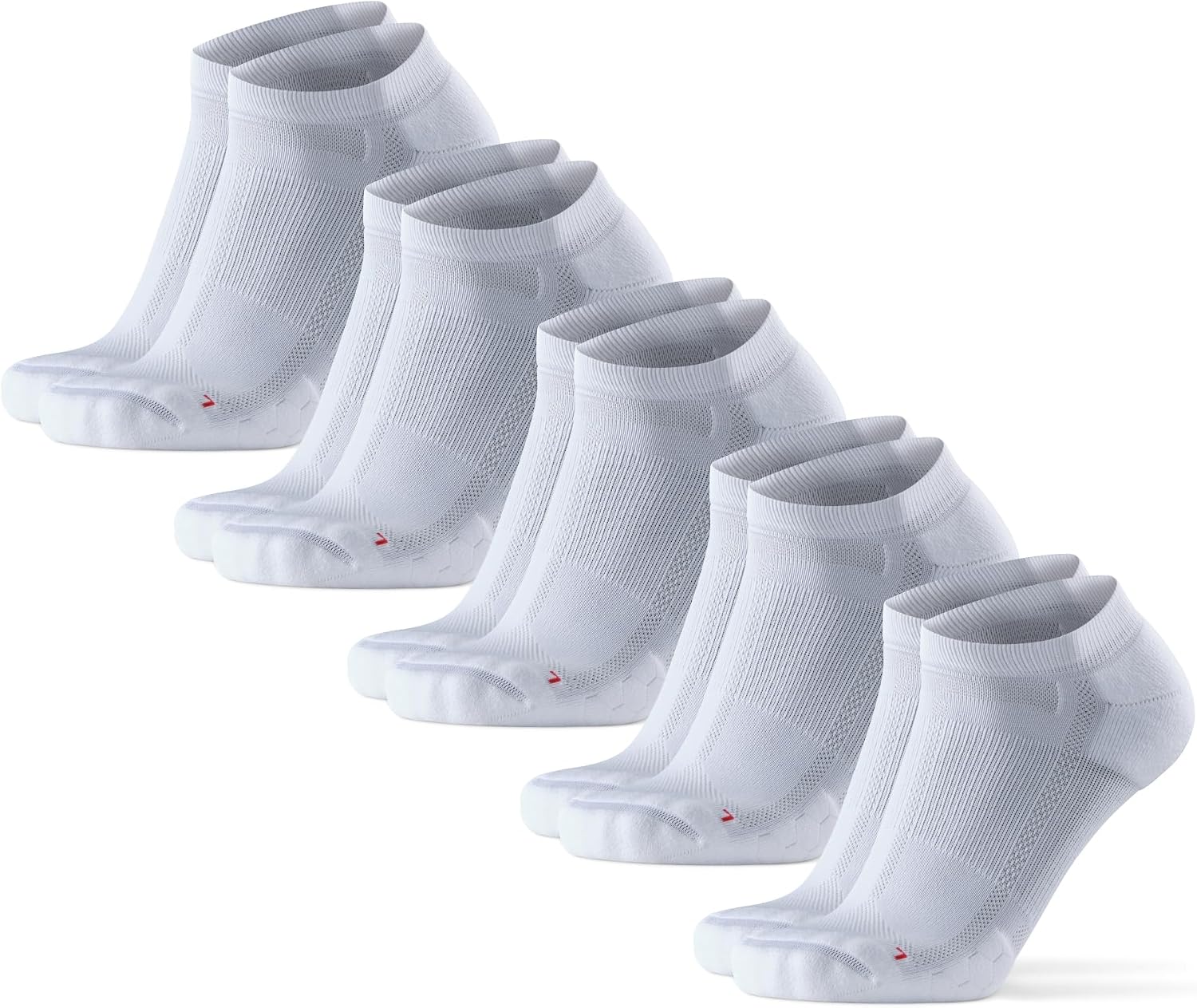 DANISH ENDURANCE Running Socks, Low-Cut, Anti Blister, 3 & 5-Pack