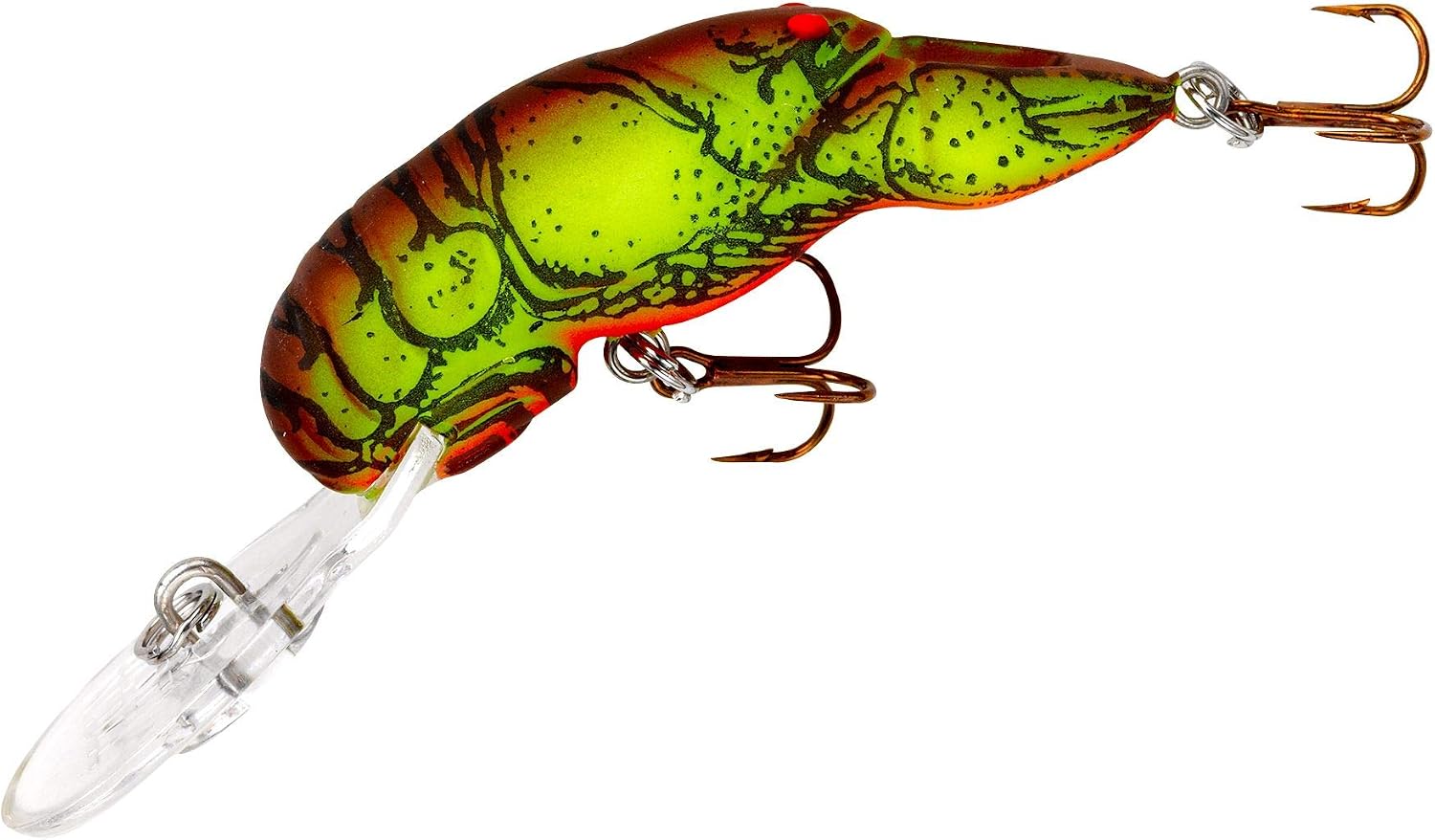 Rebel Lures Original Realistic Crawfish Crankbait Fishing Lure