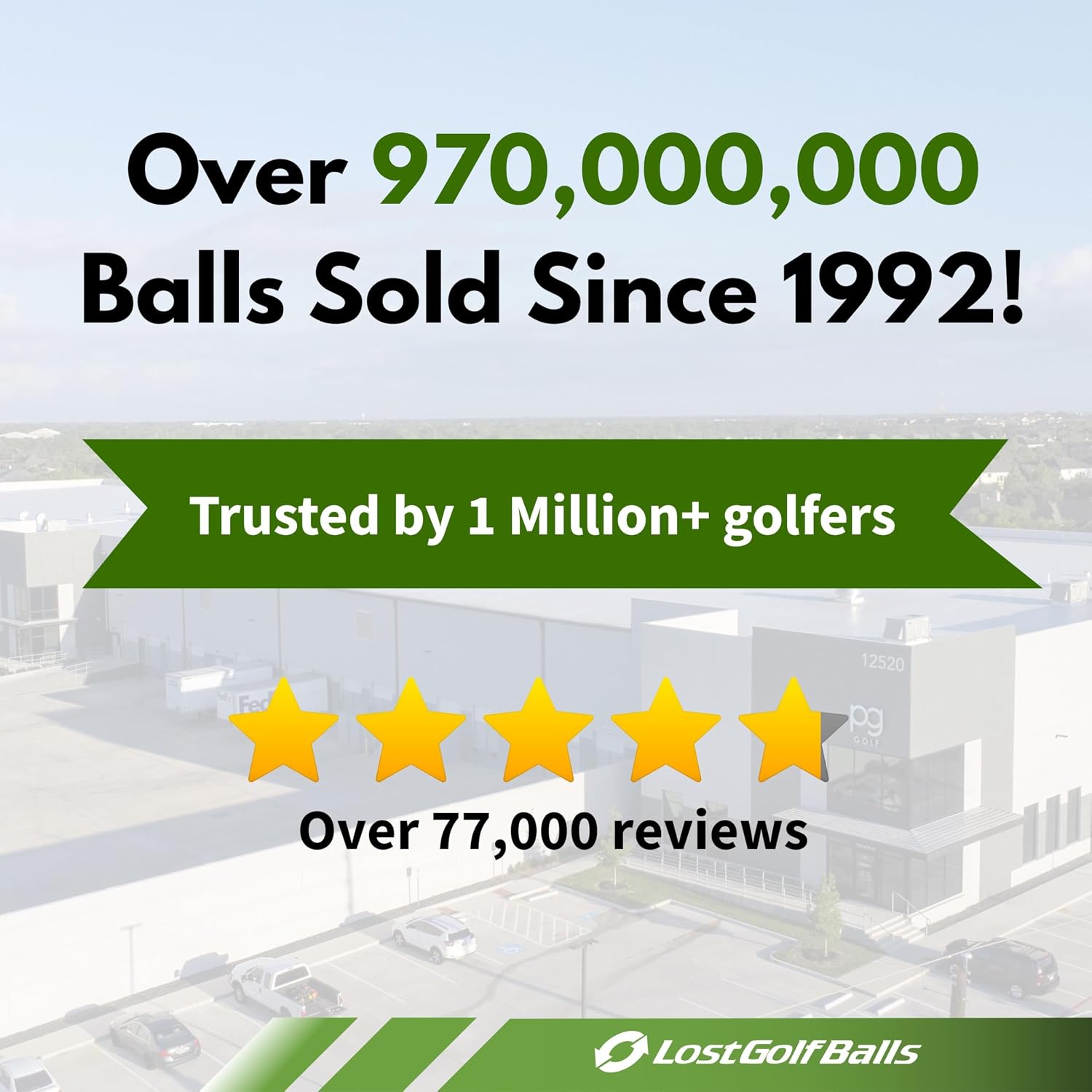 LostGolfBalls - Kirkland Mix Used Golf Balls, Near Mint Quality, 50 Pack