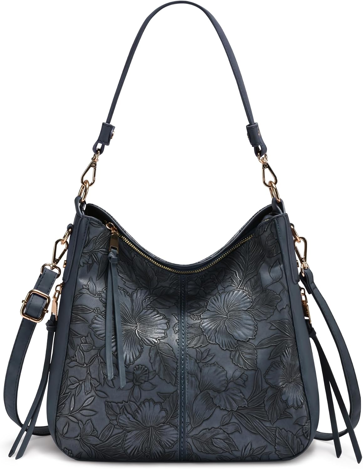 Hobo Crossbody Bag for Women, Designer Shoulder Purse Handbags