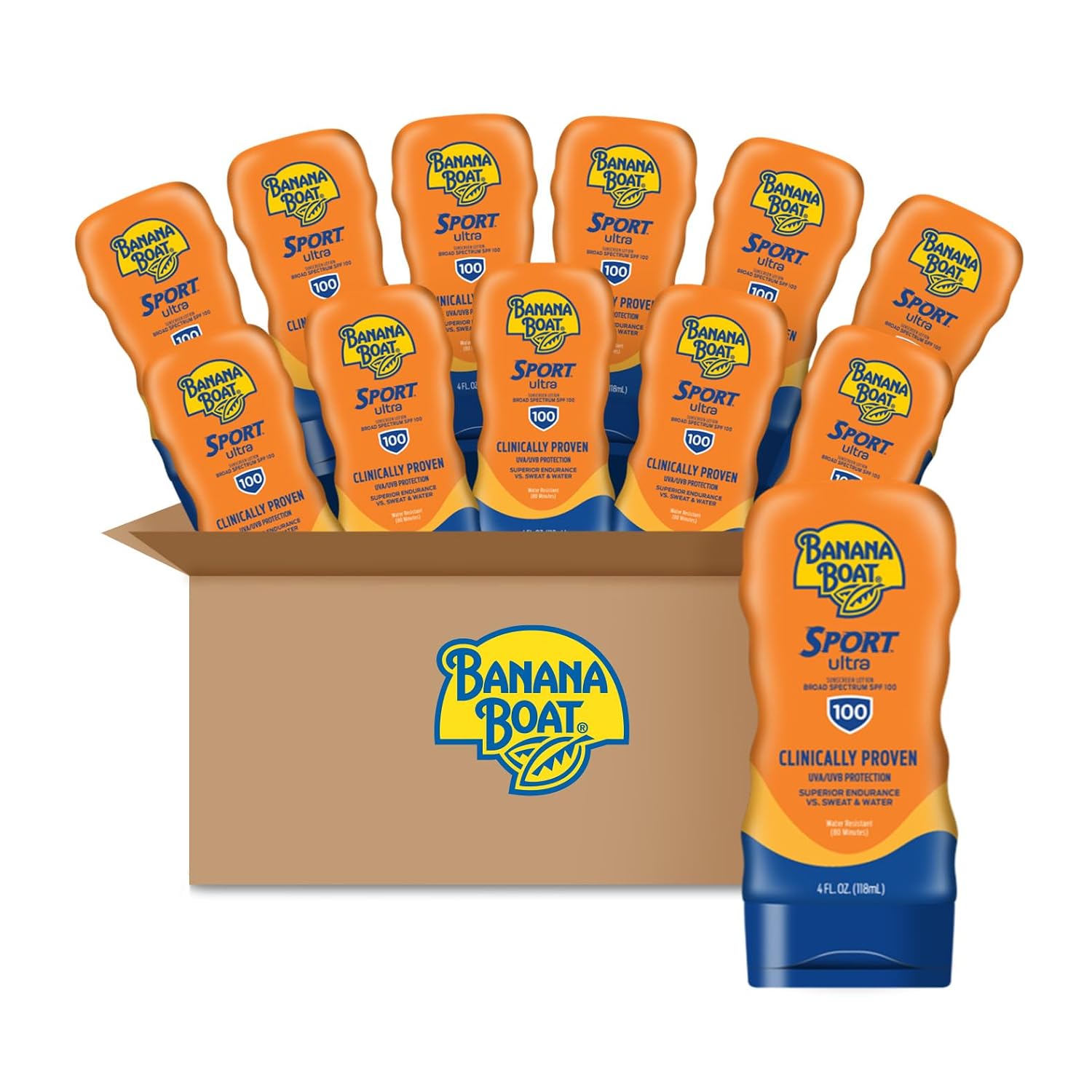 Banana Boat Sport SPF 50 Sunscreen Lotion, 8 Fl Oz