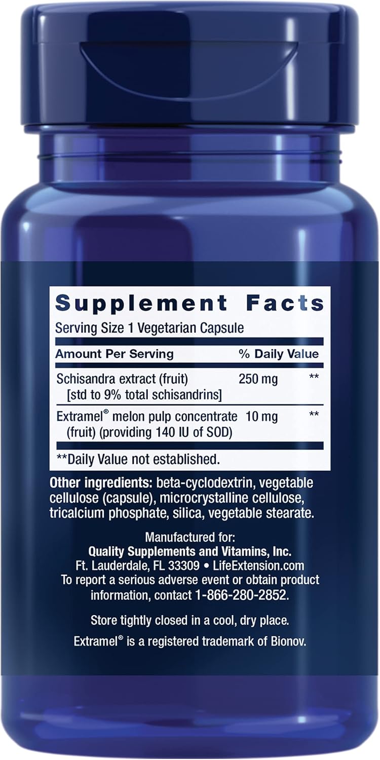 Life Extension Liver Efficiency Formula, Supports Healthy Liver Function at the Cellular Level and Optimal Levels of antioxidants in Metabolism