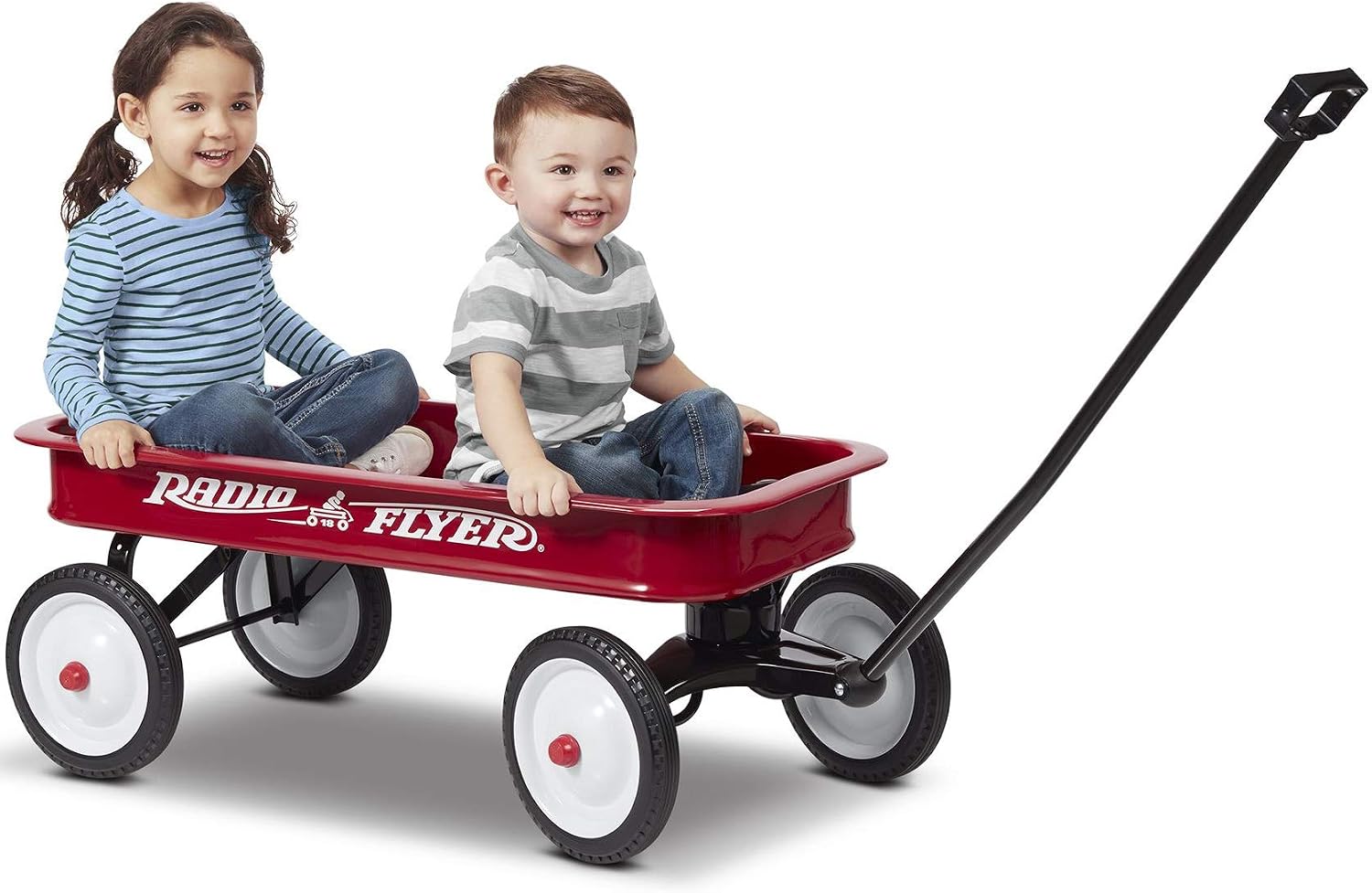 Radio Flyer 18 Classic Kids Toddler Original Little Red Riding Wagon Toy, 100th Anniversary Edition