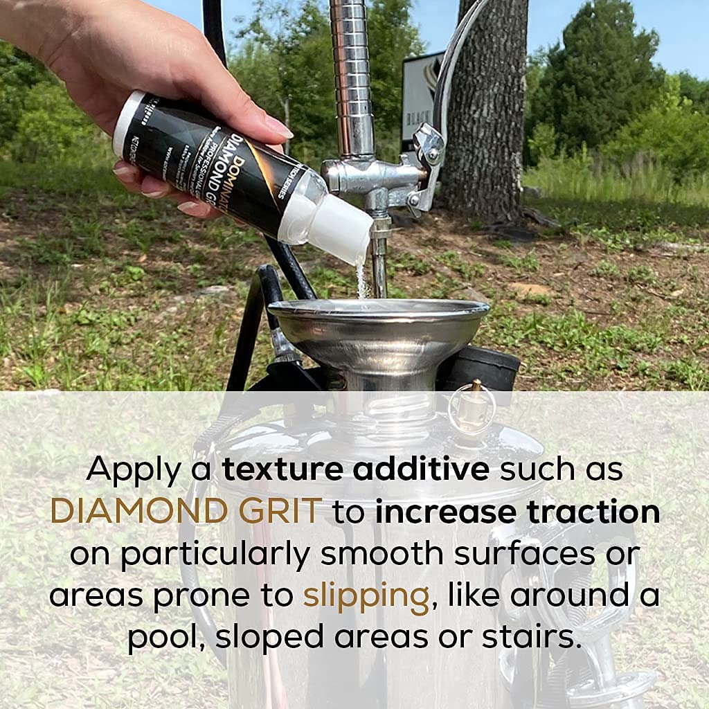 1 Gal. DOMINATOR Stone+ Gloss Clear Acrylic Sealer | Satin Finish Stone Sealer