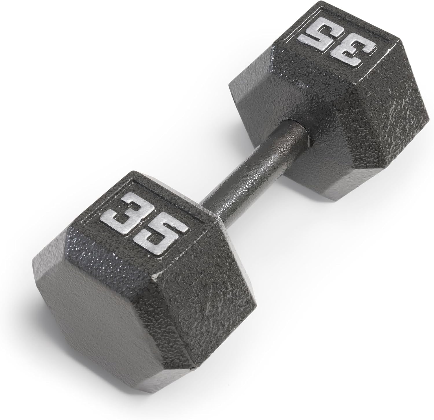 Marcy Cast Iron Hex Dumbbells Collection - Available size from 3-lb to 100-lb, SOLD INDIVIDUALLY