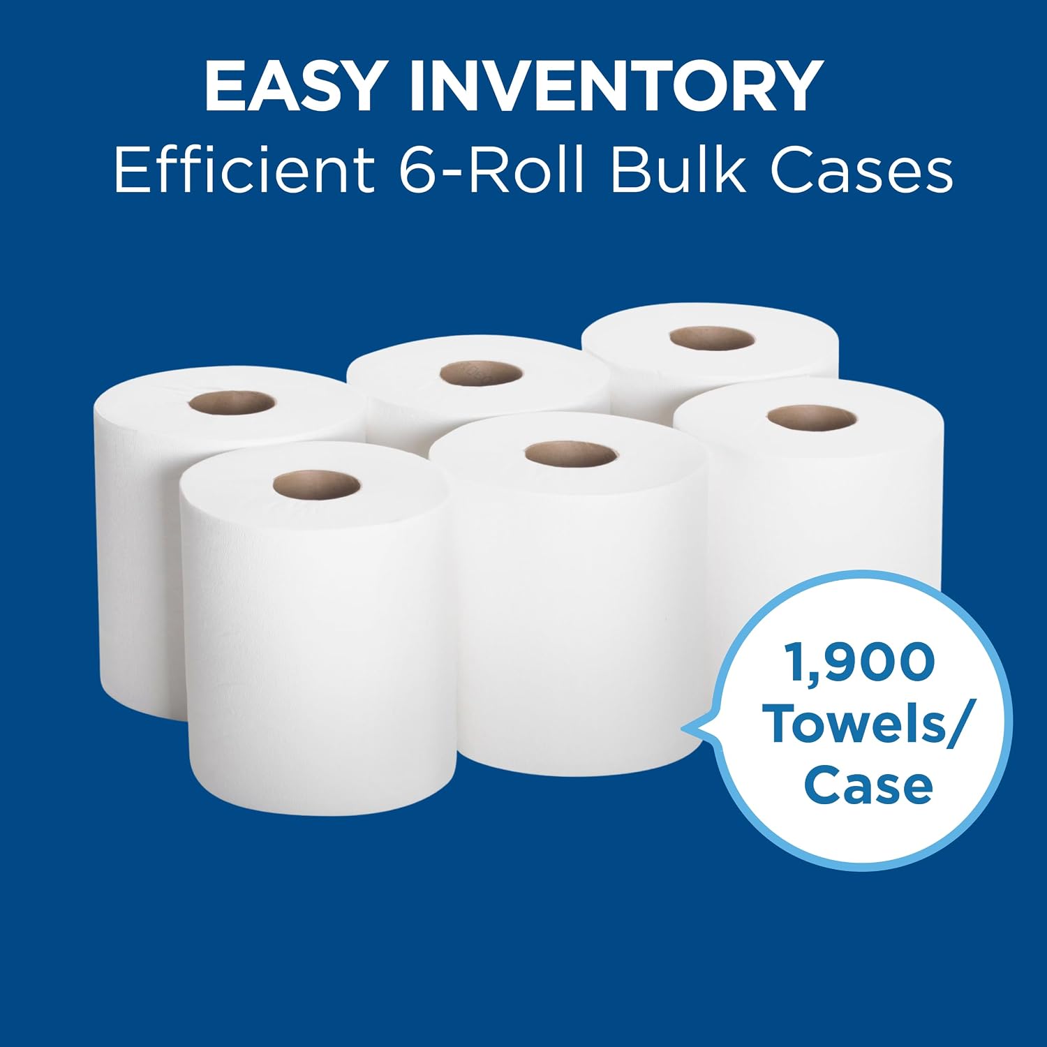 Georgia-Pacific SofPull Centerpull Regular Premium Towel Dispenser Refills, Commercial Paper Towels, 324 Sheets Per Roll, 6 Rolls Per Case, White