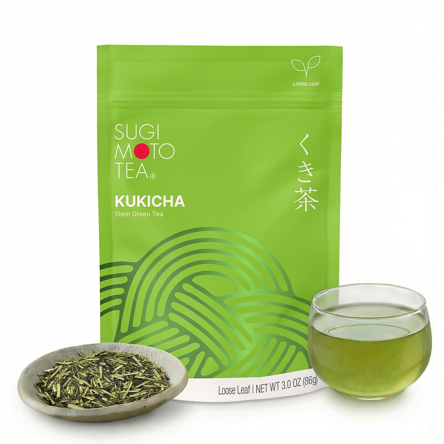 SUGIMOTO TEA Japanese Sencha Fukamushi Green Tea Loose Leaf Bulk 1.0 lb (454 g)