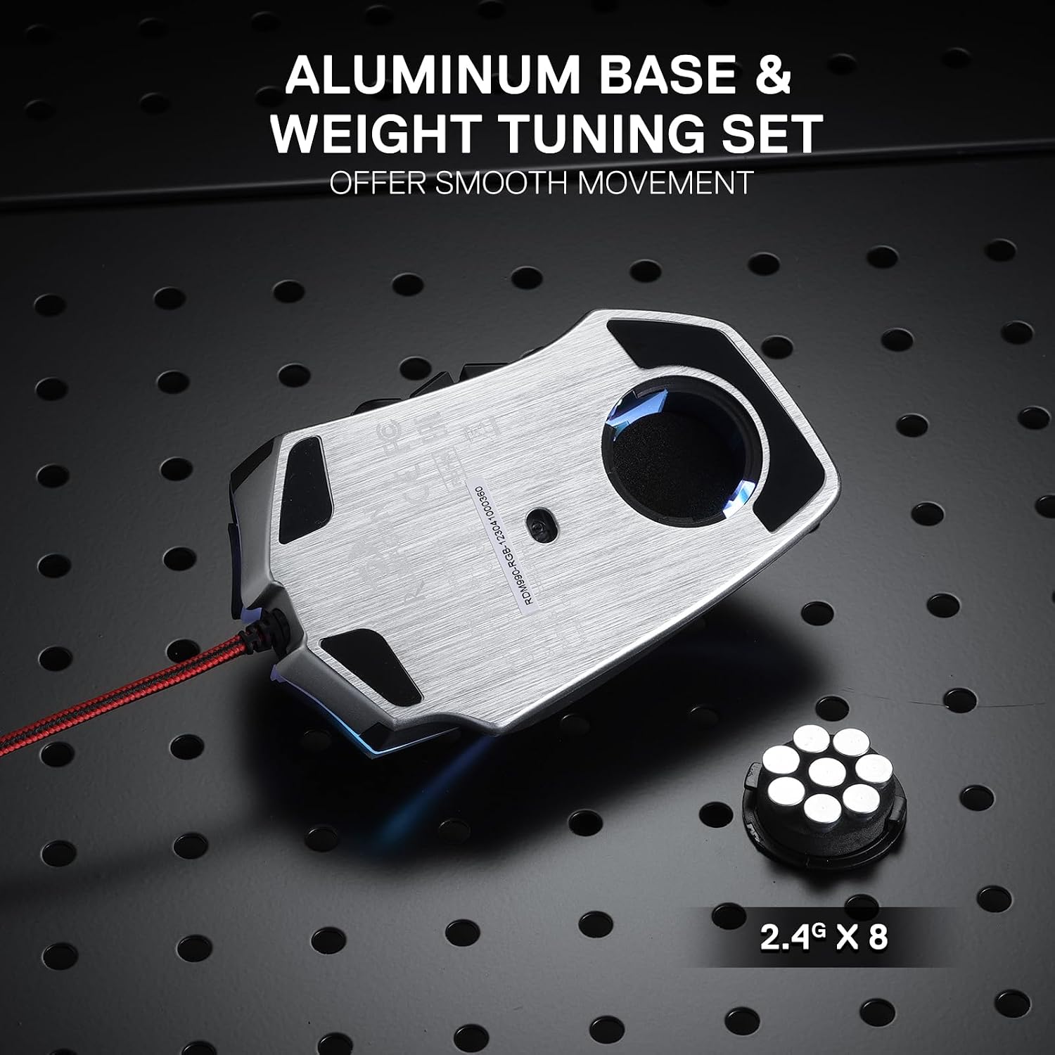 Redragon M908 Wired MMO RGB Gaming Mouse 12400 DPI Remapping Keys | Stable Lag-Free Connection, Redefine Keybinding Macro, Vibing Backlight, Ergonomic Grip Body Comfort