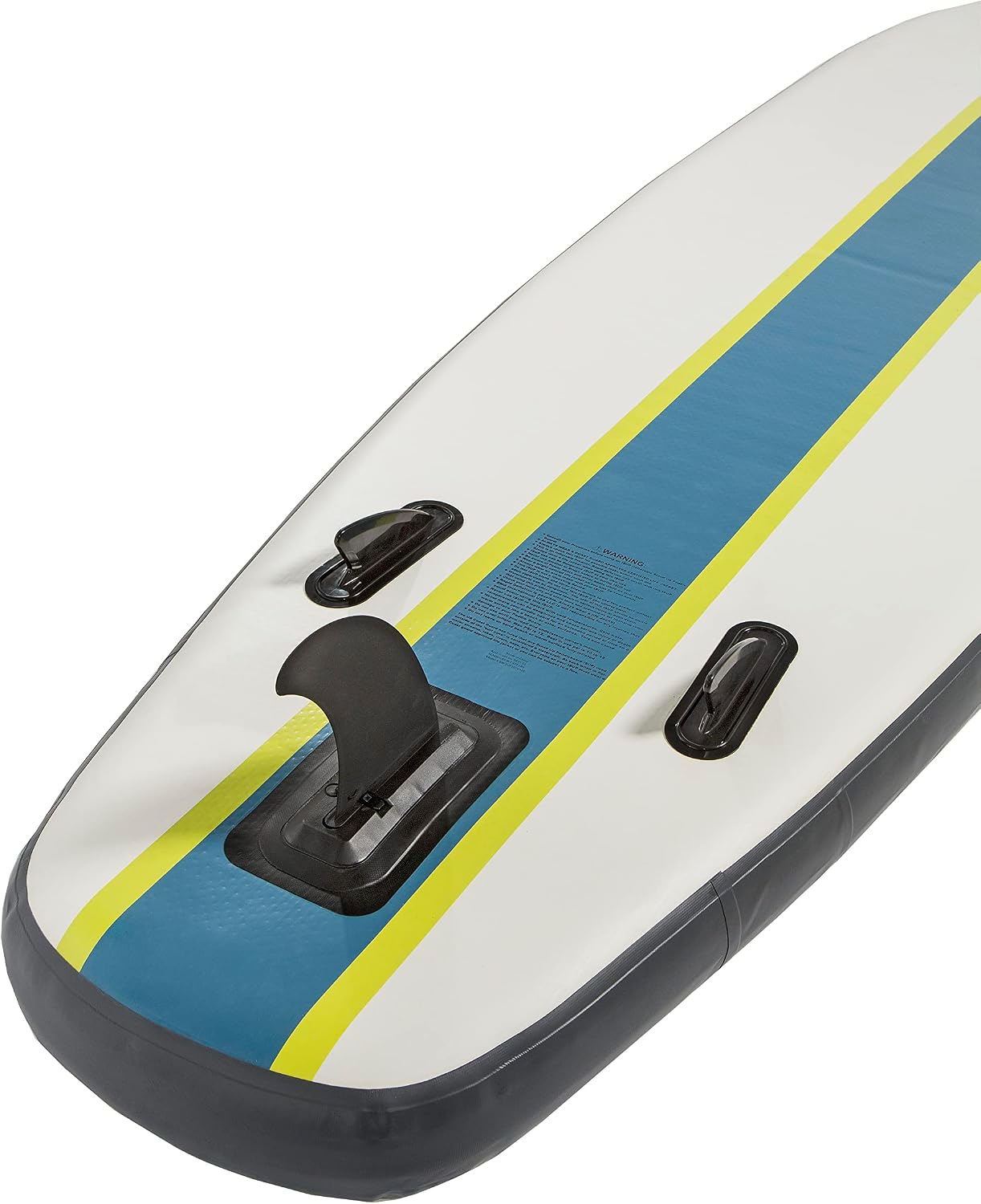 Blue Water Toys Inflatable Crossover Stand Up Paddle Board/Kayak Kit - Pump, Backpack, Coil Leash, Paddles, Detachable Seat, SUP 300 Pound Limit