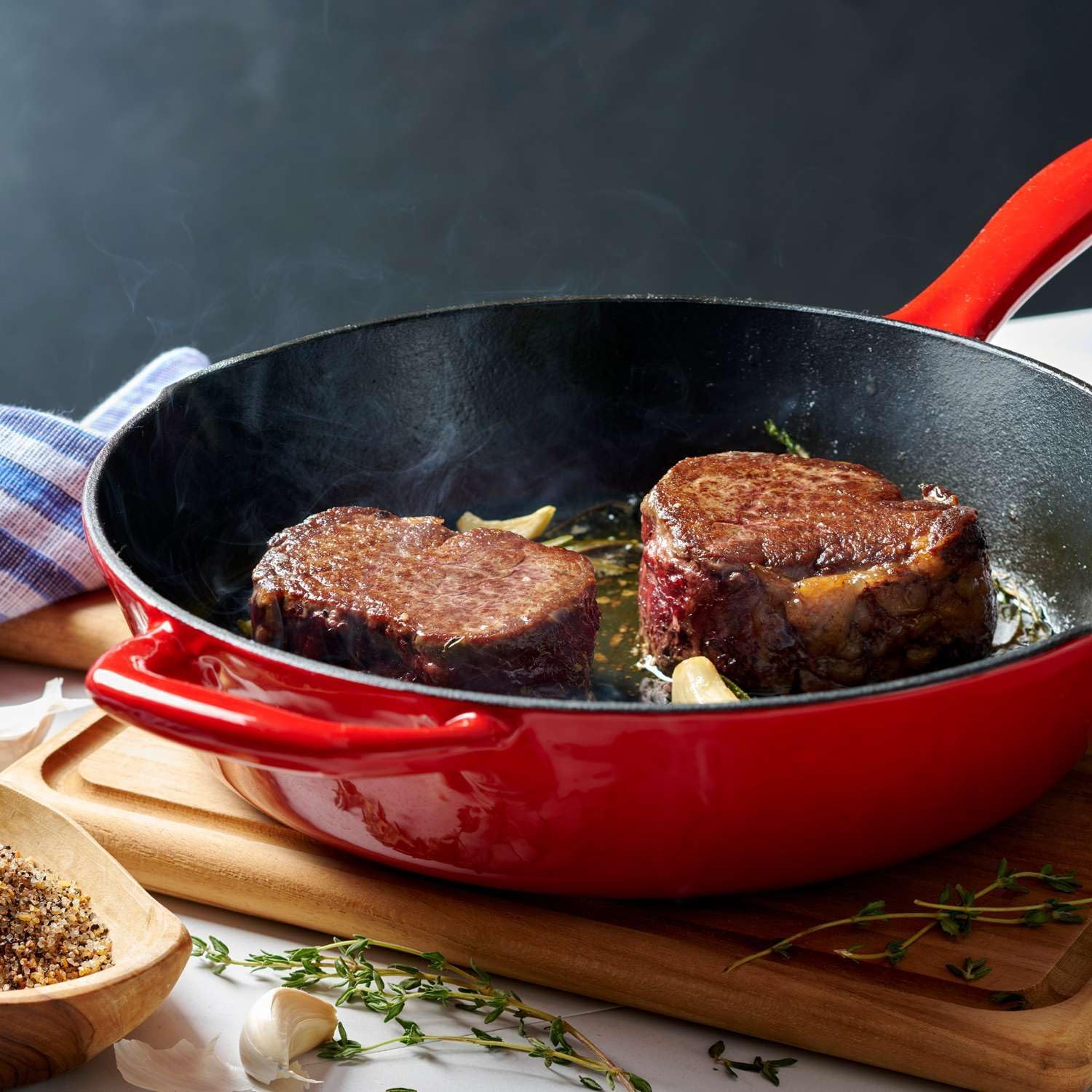 Tramontina Bestow Enameled Cast Iron 10-Inch Skillet, Blue | Perfect Pan for Frying, Searing, and Oven-to-Table Cooking