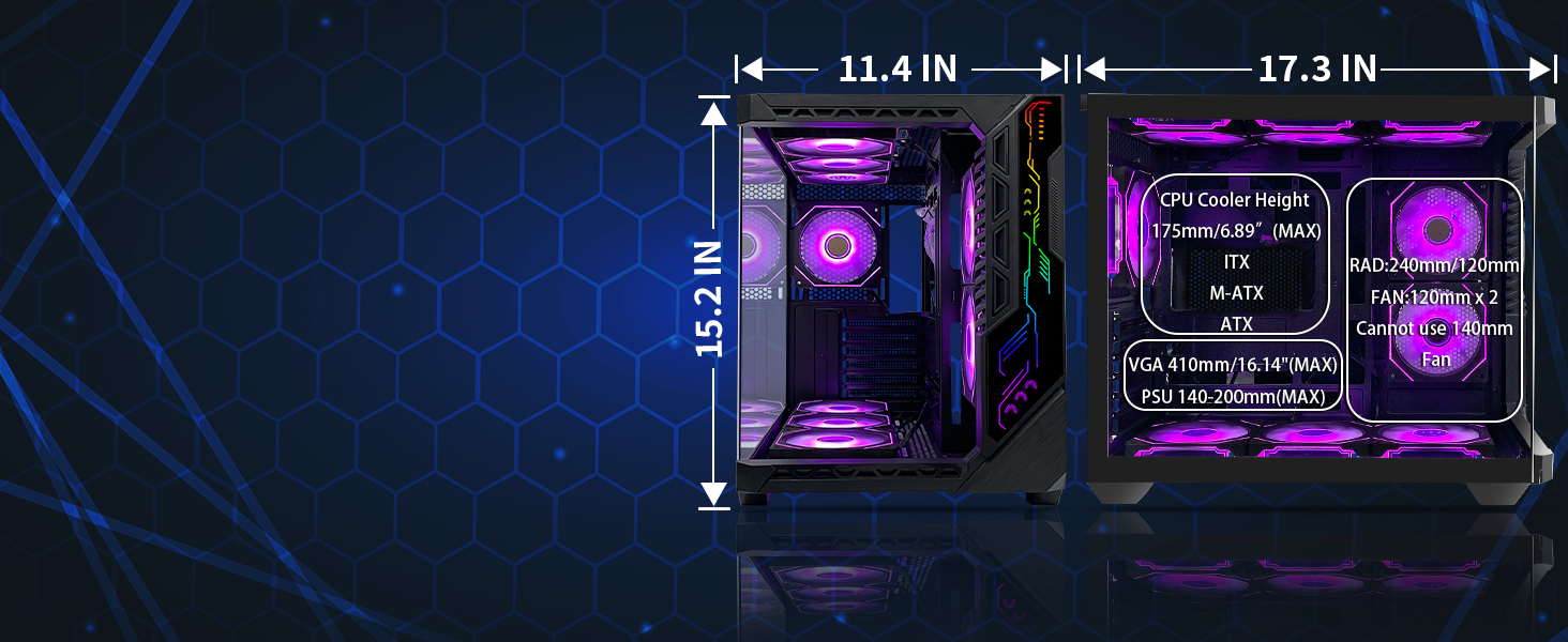 mid tower pc case