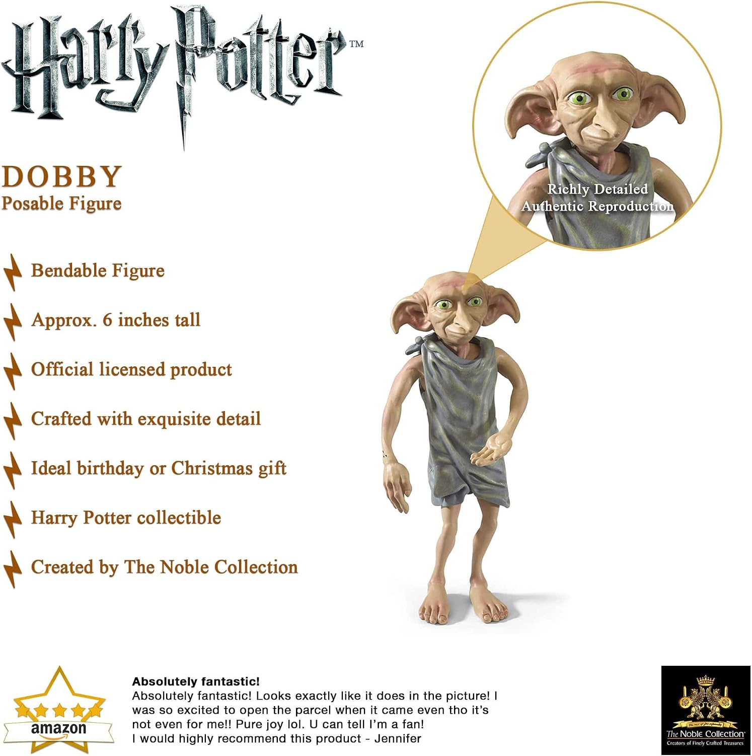 The Noble Collection Bendable/Posable Dobby