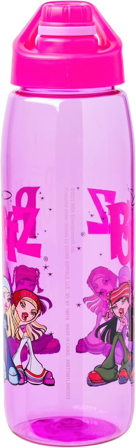 Silver Buffalo Pokémon Skate Graffiti, Water Bottle, 28oz