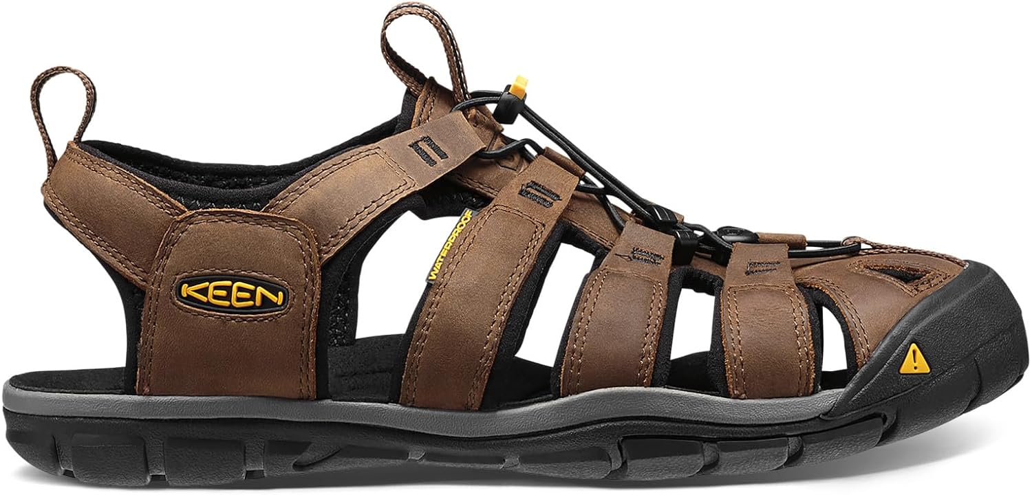 KEEN Men's Clearwater CNX Closed Toe Lightweight Adventure Hiking and Water Sandals