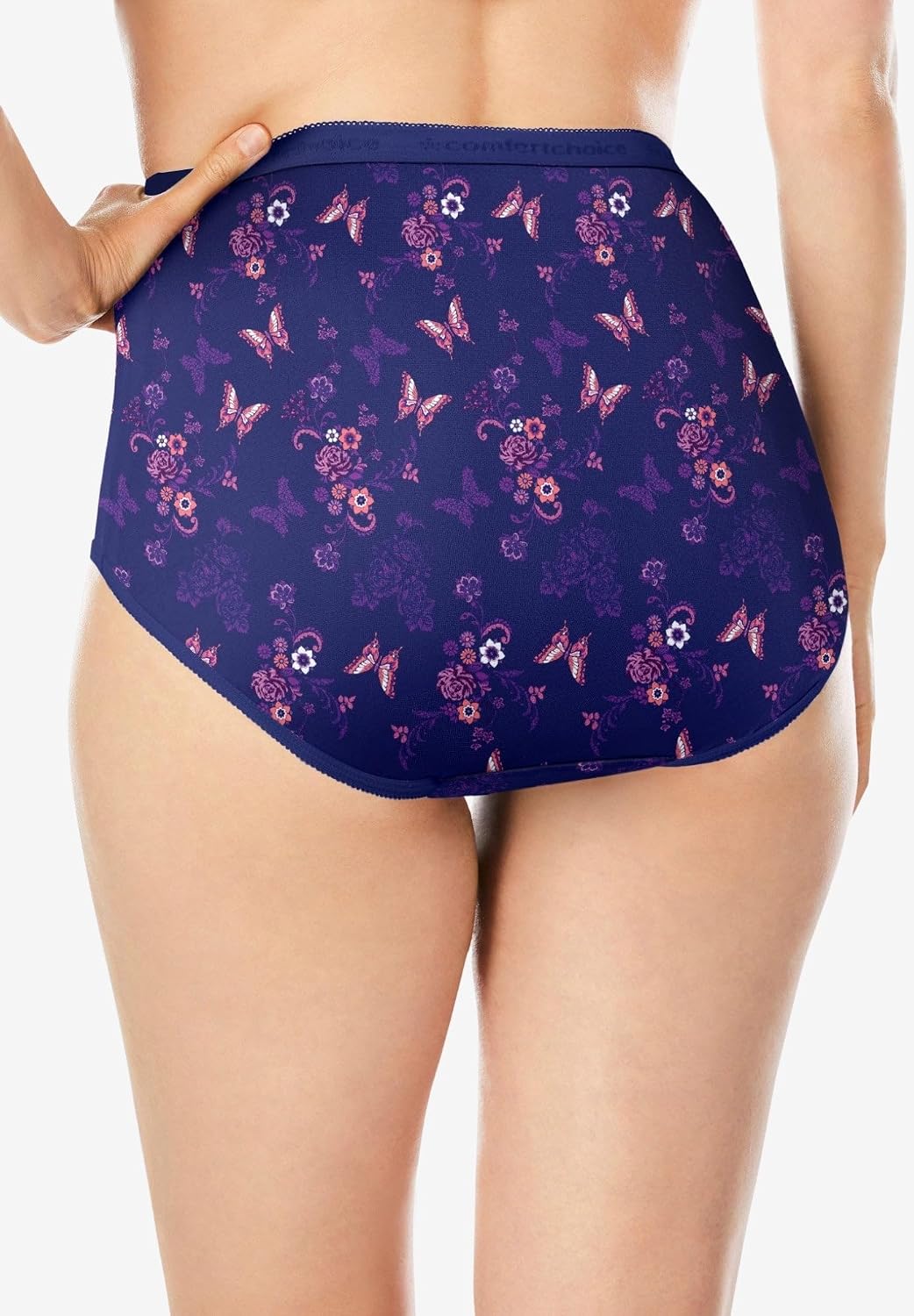 Comfort Choice Full Coverage Cotton Brief 10-Pack