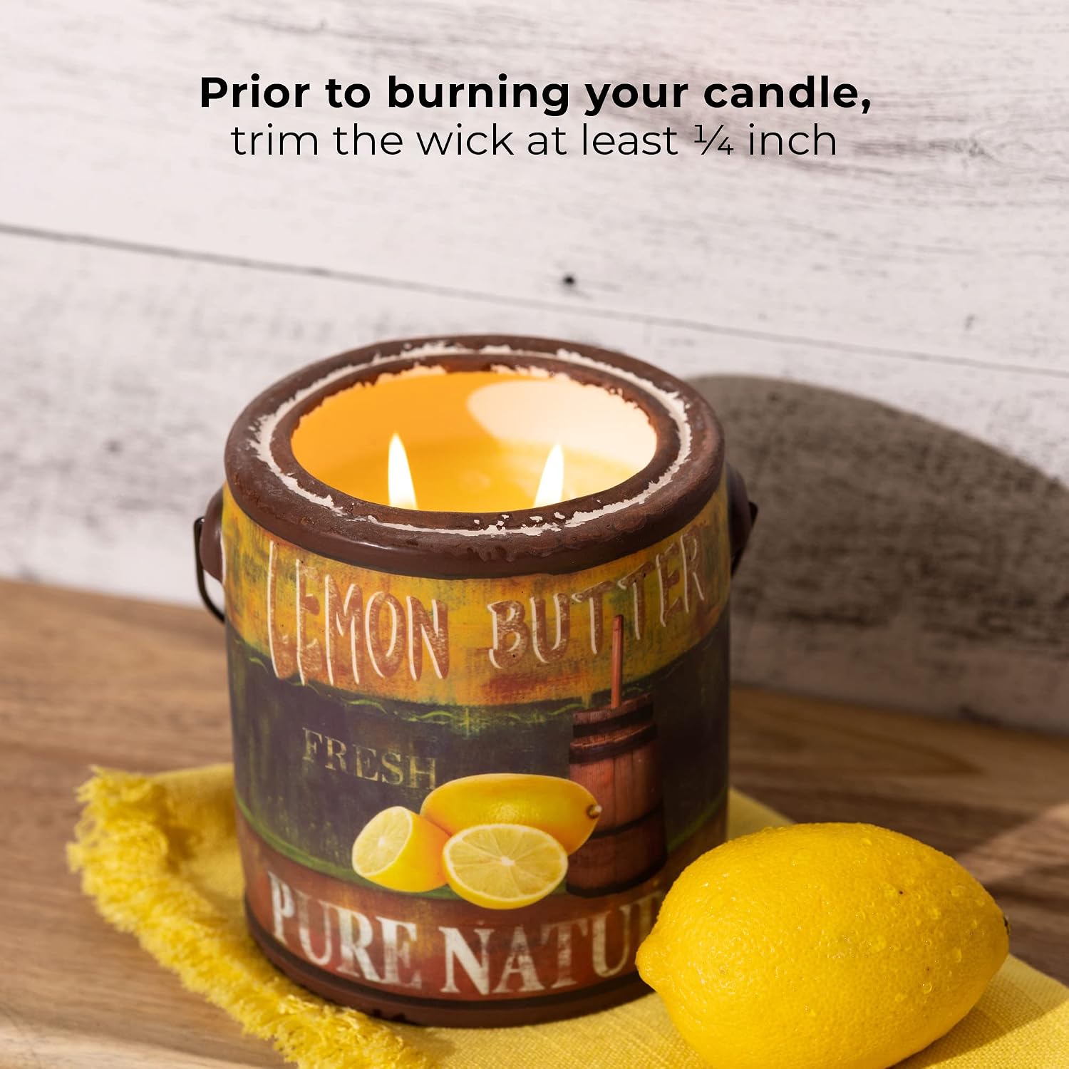 A CHEERFUL GIVER 95hr 20oz Scented Candle - Balsam Fir - Multi-Wick Glass Candle - Gifts For Men and Women