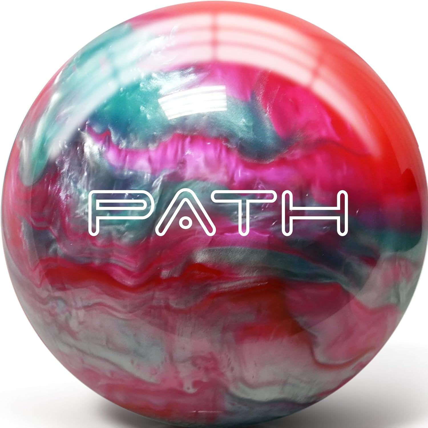 Pyramid Path Polyester Bowling Ball | Customizable with Basic Drilling Options - Great for Spare Shooting, League, Recreational, Straight Bowlers