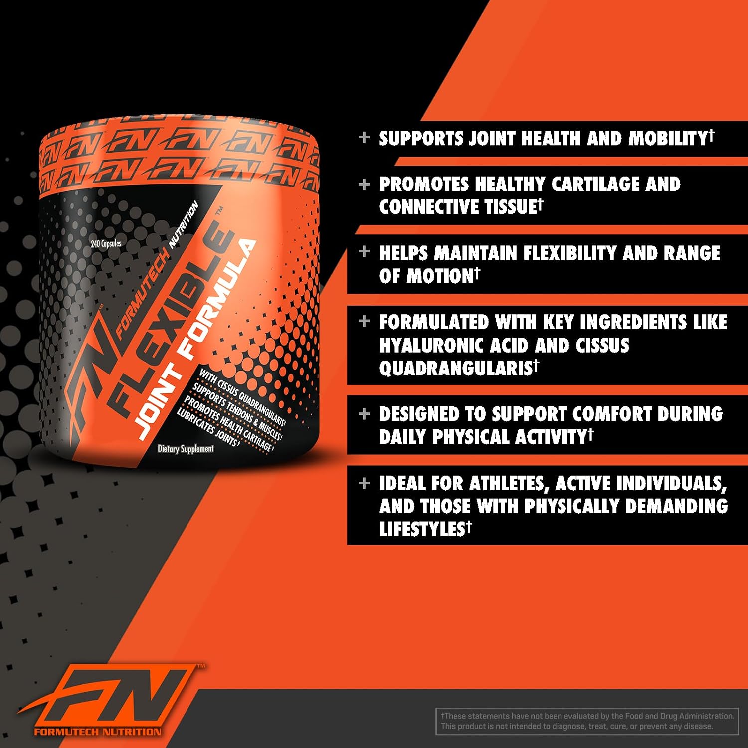 Flexible Joint Formula, Joint Support, 240 Capsules | Promotes Bone & Connective Tissue Health, Sulfate Uptake Formula, Advanced Ingredient Profile