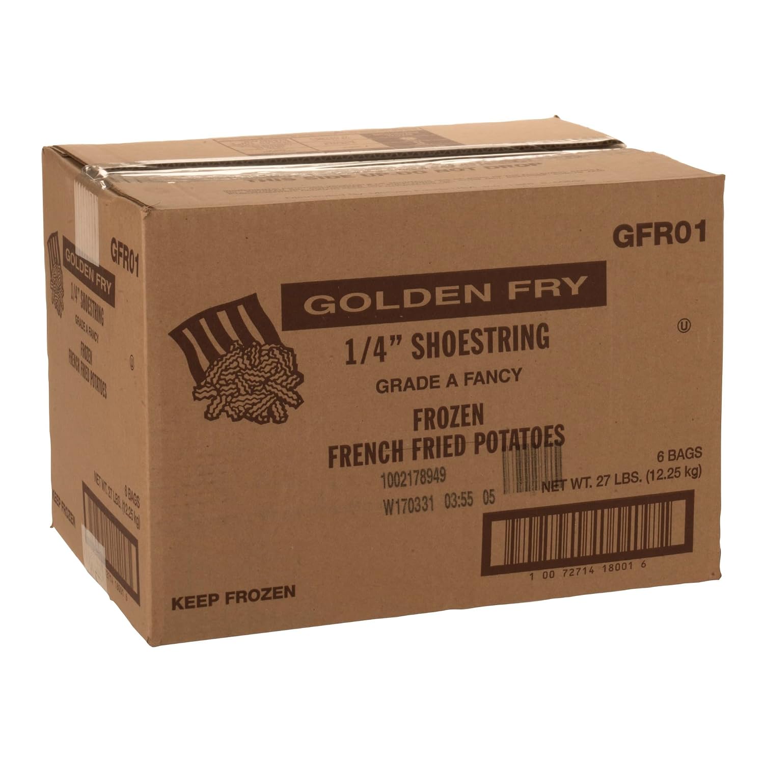 McCain Golden Shoestring Fry, 4.5 Pound - 6 per case.