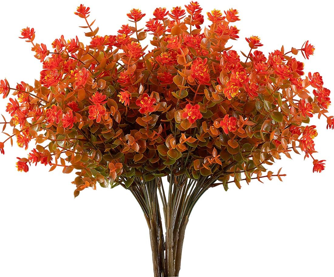 6 Bundles Artificial Flowers