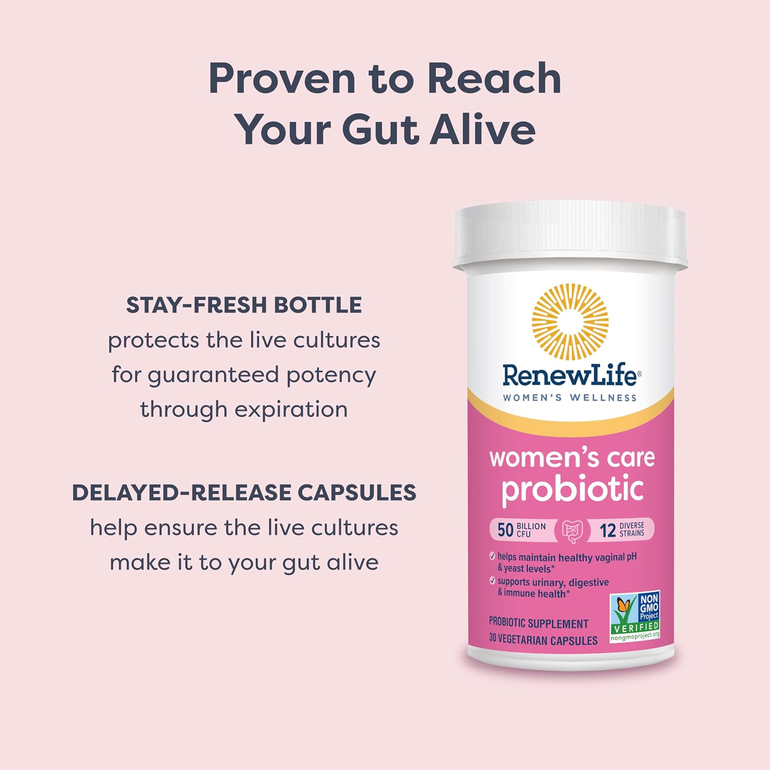 Renew Life Women's Probiotic 50 Billion CFU
