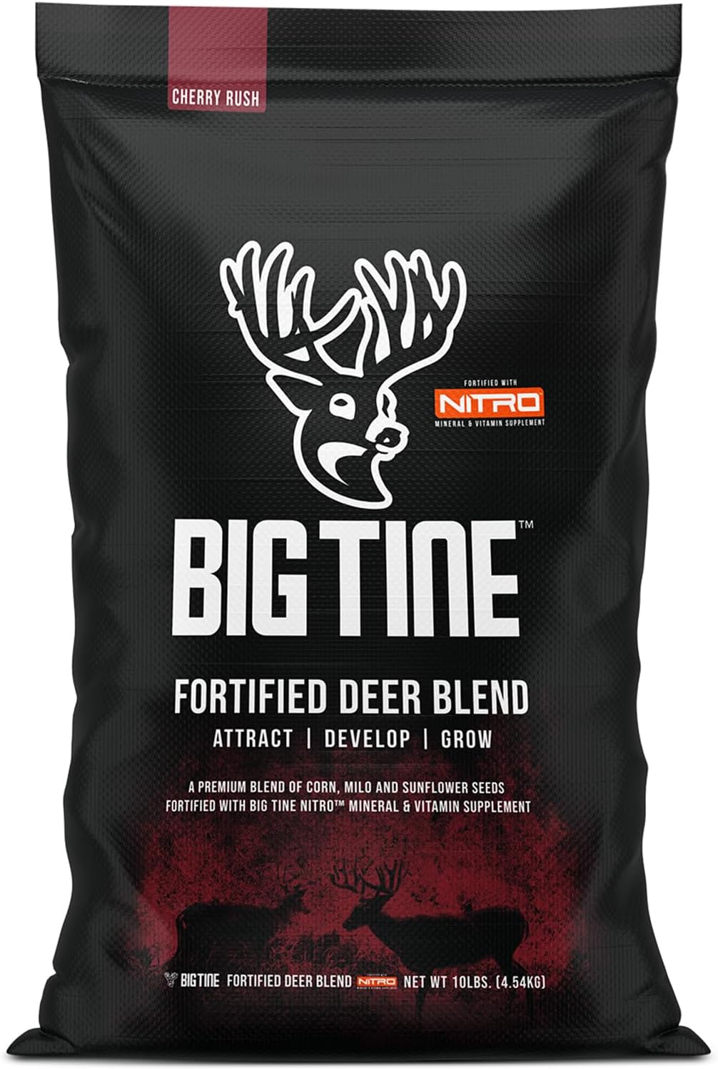 Big Tine Fortified Deer Blend, Cherry Rush, 10 Lb