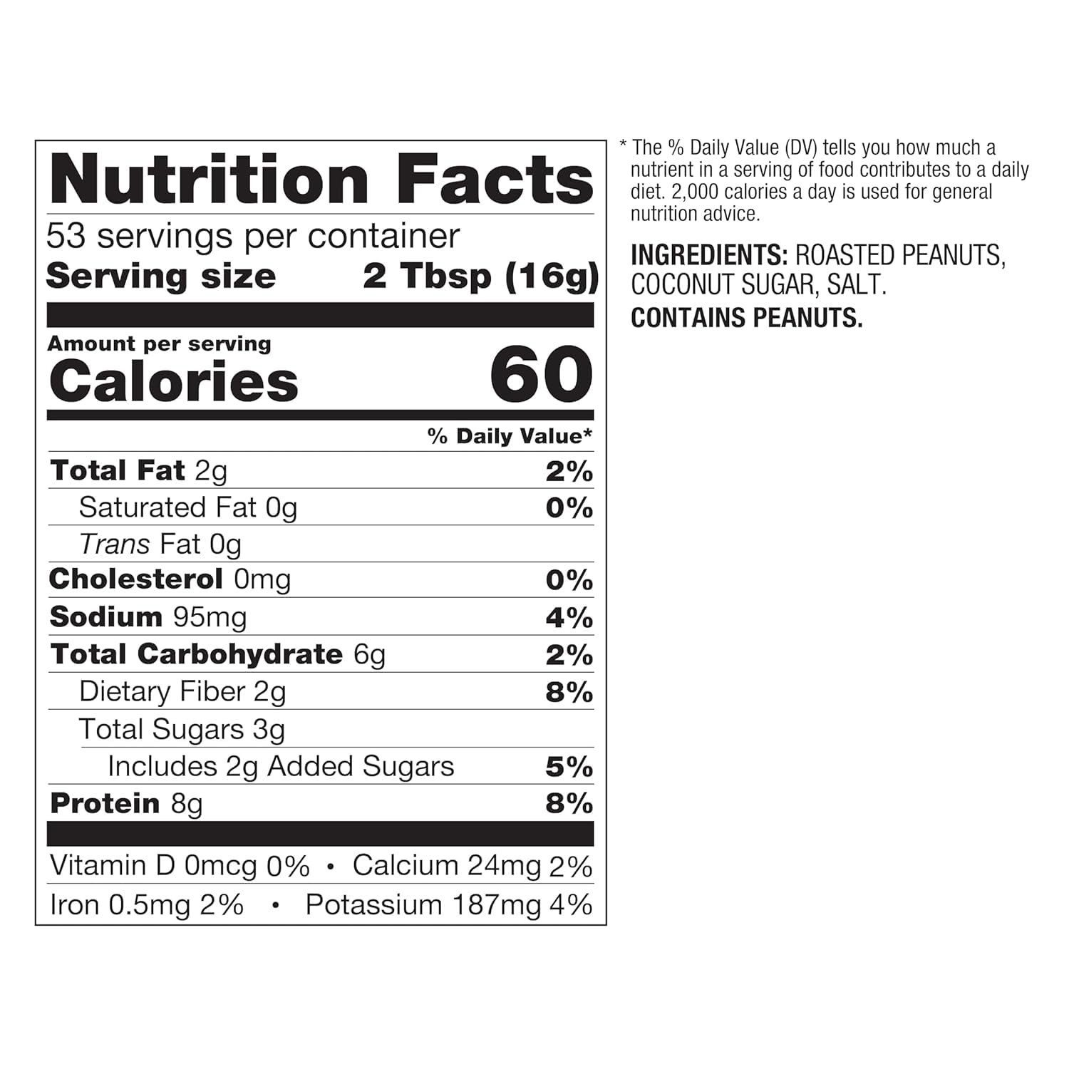 PBfit Cocoa Peanut Butter Powder 24 Oz, Peanut Spread with 6g Protein