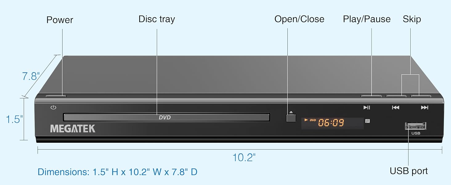 Ultra-Slim Design &amp;amp; Easy Controls