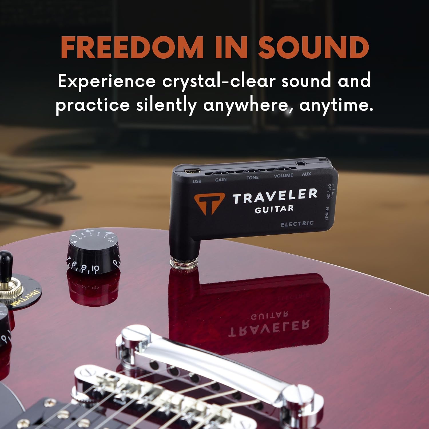 Traveler Guitar TGA-1E Electric Guitar Headphone Amplifier