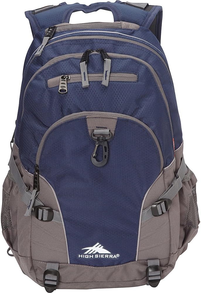 High Sierra Loop Backpack, Travel, or Work Bookbag with tablet sleeve, One Size, Urban Camo